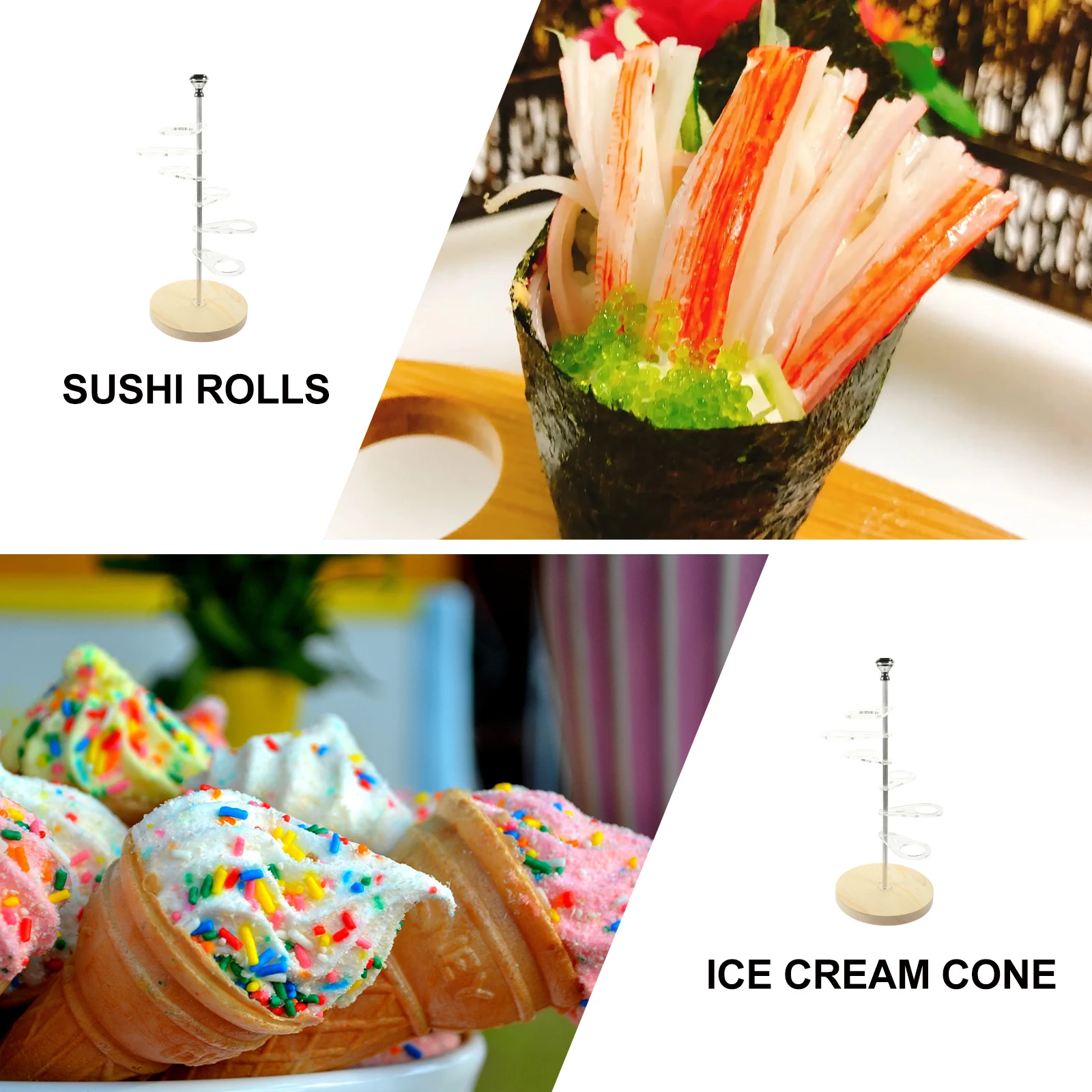 Acrylic Ice Cream Cone Holder Rack Dessert Display Waffles Holders Racks Party Restaurant Stable Vase Holes
Acrylic Ice Cream Cone Holder Rack Dessert Display Waffles Holders Racks Party Restaurant Stable Vase Holes