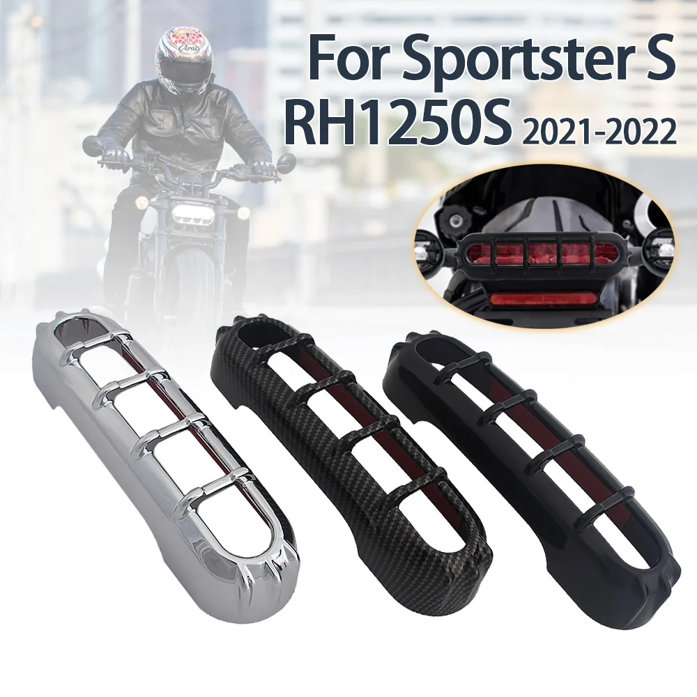 Brake Light Grille Protection Rear Taillight Trim Cover Chrome Black Carbon Fit For Harley Sportster S RH1250S RH 1250 2021-2024
Brake Light Grille Protection Rear Taillight Trim Cover Chrome Black Carbon Fit For Harley Sportster S RH1250S RH 1250 2021-2024