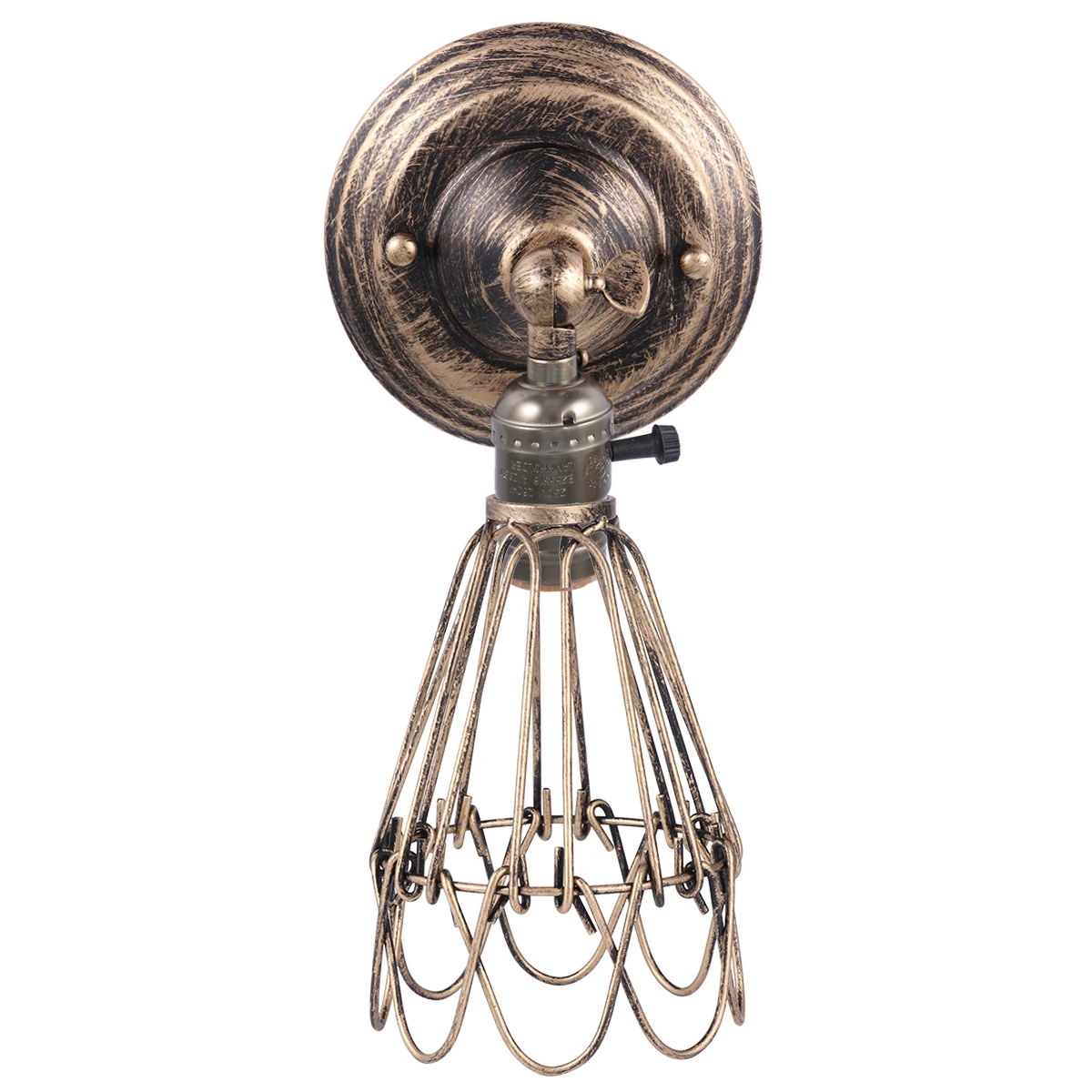 1Pcs Iron Cage Wall Light Rural Industrial Style Bedside Lamp Flexible Night Light Bedroom Living Room Decorative Night Lamp
1Pcs Iron Cage Wall Light Rural Industrial Style Bedside Lamp Flexible Night Light Bedroom Living Room Decorative Night Lamp