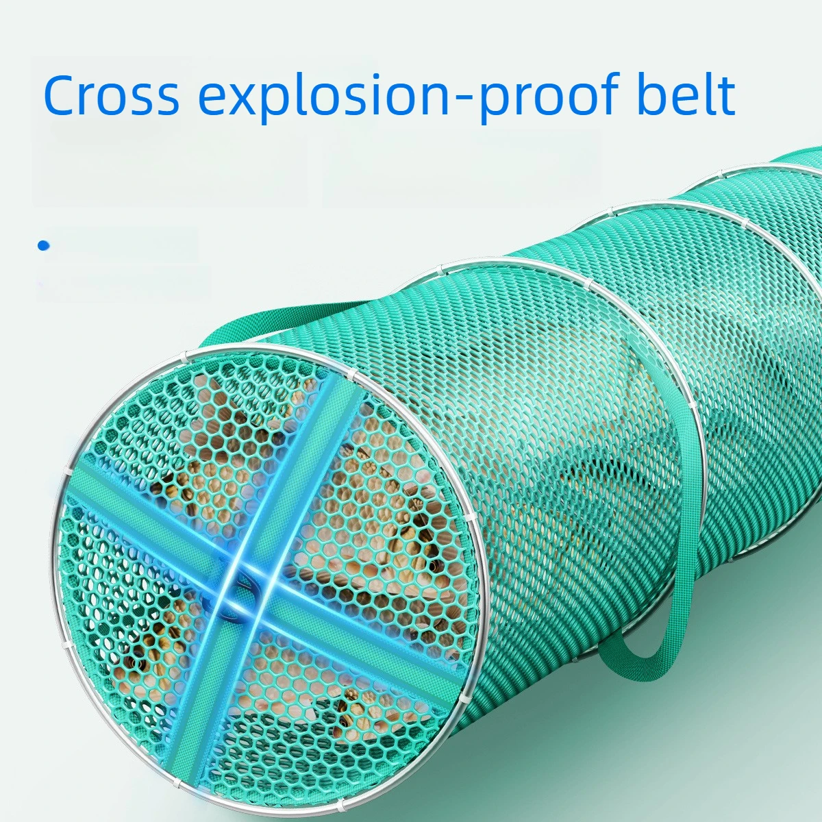 Double Ring Fishing Keepnet, Thickened Coated Wild Fishing Net, Non-Collapsible Shape-Retaining, Live Fish Bag for Competition
Double Ring Fishing Keepnet, Thickened Coated Wild Fishing Net, Non-Collapsible Shape-Retaining, Live Fish Bag for Competition