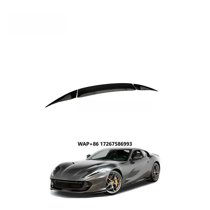 Perfect Fitment Carbon Body Kit Dry Carbon Fiber Rear Wing Spoiler for 812 Superfast 2017-2020
Perfect Fitment Carbon Body Kit Dry Carbon Fiber Rear Wing Spoiler for 812 Superfast 2017-2020