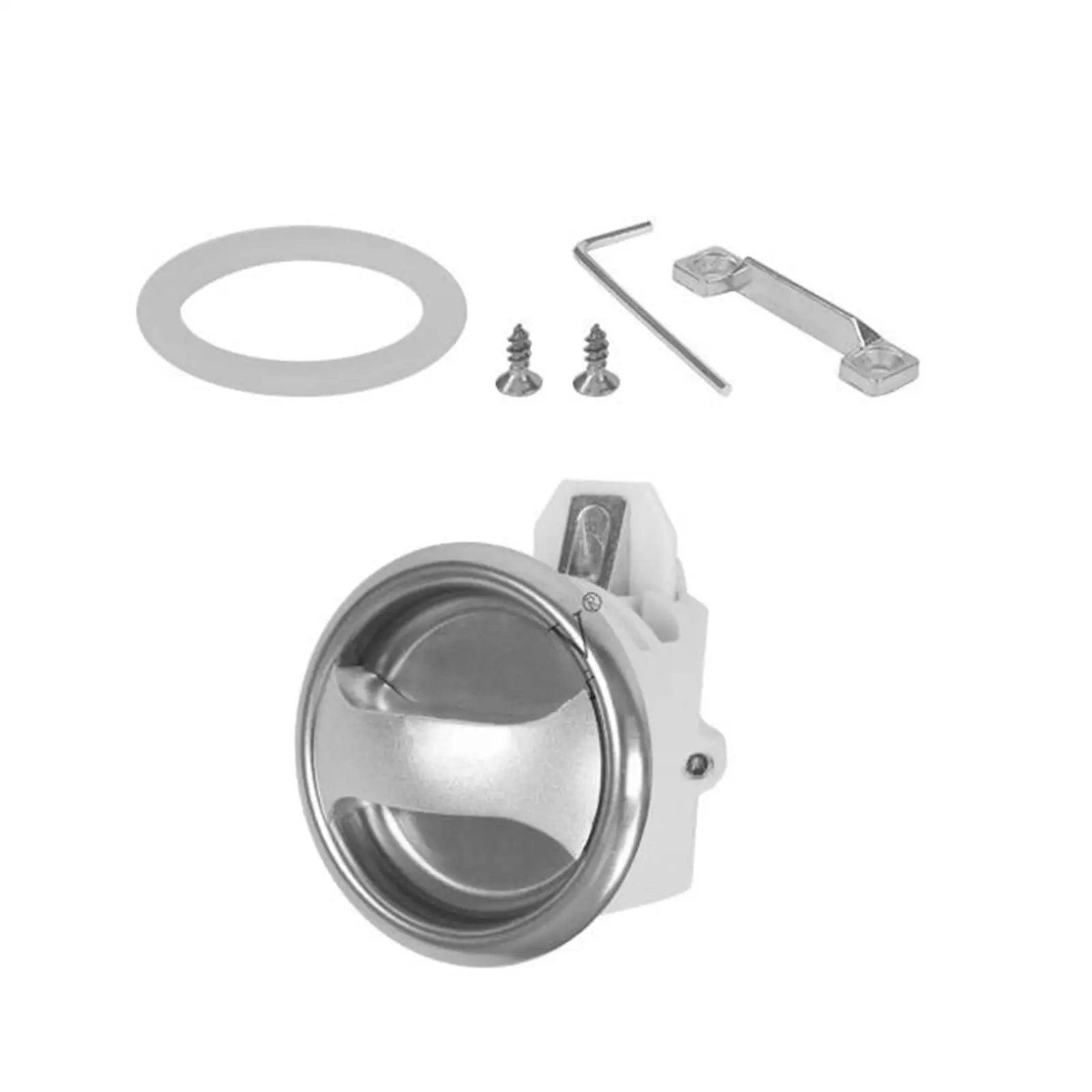 Generic Round Recessed Door Lock Easy to Use Sturdy Convenient Knob Type Door Lock for Cabinet Bathroom Drawer Repairing 
Generic Round Recessed Door Lock Easy to Use Sturdy Convenient Knob Type Door Lock for Cabinet Bathroom Drawer Repairing