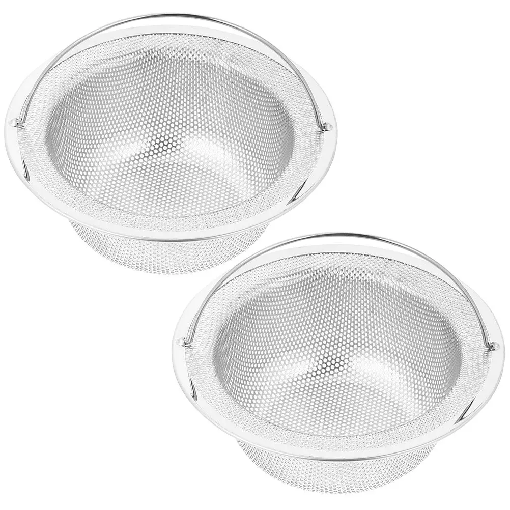 2Pcs Sink Strainer Stainless Steel Basket Hair Catcher Kitchen Drain -9.5cm Sink Strainers for Kitchen Food Particles
2Pcs Sink Strainer Stainless Steel Basket Hair Catcher Kitchen Drain -9.5cm Sink Strainers for Kitchen Food Particles