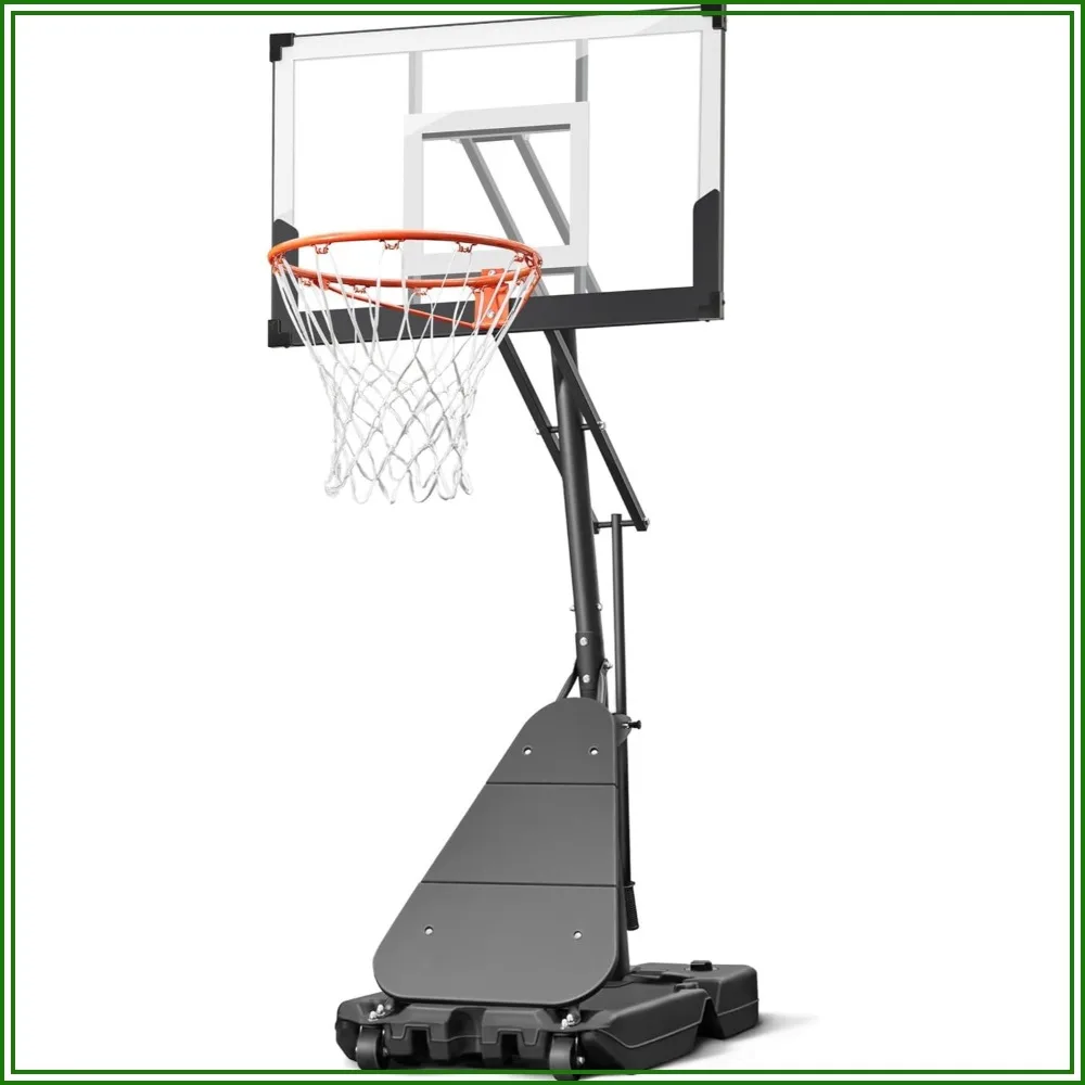 40" Shatterproof Basketball Hoop, 3.4-10ft Adjustable, Pool & Court Use, 18" Rim
40" Shatterproof Basketball Hoop, 3.4-10ft Adjustable, Pool & Court Use, 18" Rim