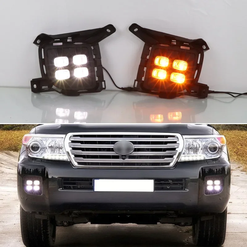 LED Car Lamps For Toyota Land Cruiser 200 2012 2013 2014 2015 Daylights Daytime Running Light Retrofit DRL Lighting Accessories
LED Car Lamps For Toyota Land Cruiser 200 2012 2013 2014 2015 Daylights Daytime Running Light Retrofit DRL Lighting Accessories
