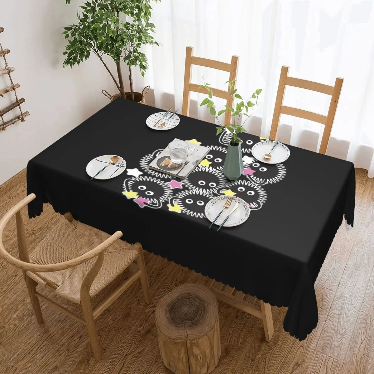 Soot Studio Ghibli Customized Rectangular Tablecloth Waterproof Table Cover for Dining Events Table Cloth
Soot Studio Ghibli Customized Rectangular Tablecloth Waterproof Table Cover for Dining Events Table Cloth