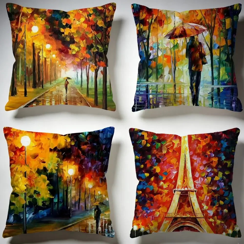 Fashion LLeonid Afremov Oilful Cushion Cover Stylish Washable Pillow Cover Ideal for Couch Bedroom Car Decoration
Fashion LLeonid Afremov Oilful Cushion Cover Stylish Washable Pillow Cover Ideal for Couch Bedroom Car Decoration