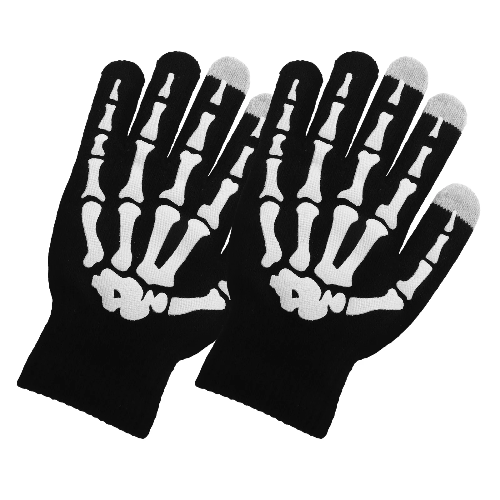 2Pcs Skull Touchscreen Gloves Halloween Winter Gloves Warm Cold Resistant for Motorcycle Riding Cycling Driving
2Pcs Skull Touchscreen Gloves Halloween Winter Gloves Warm Cold Resistant for Motorcycle Riding Cycling Driving