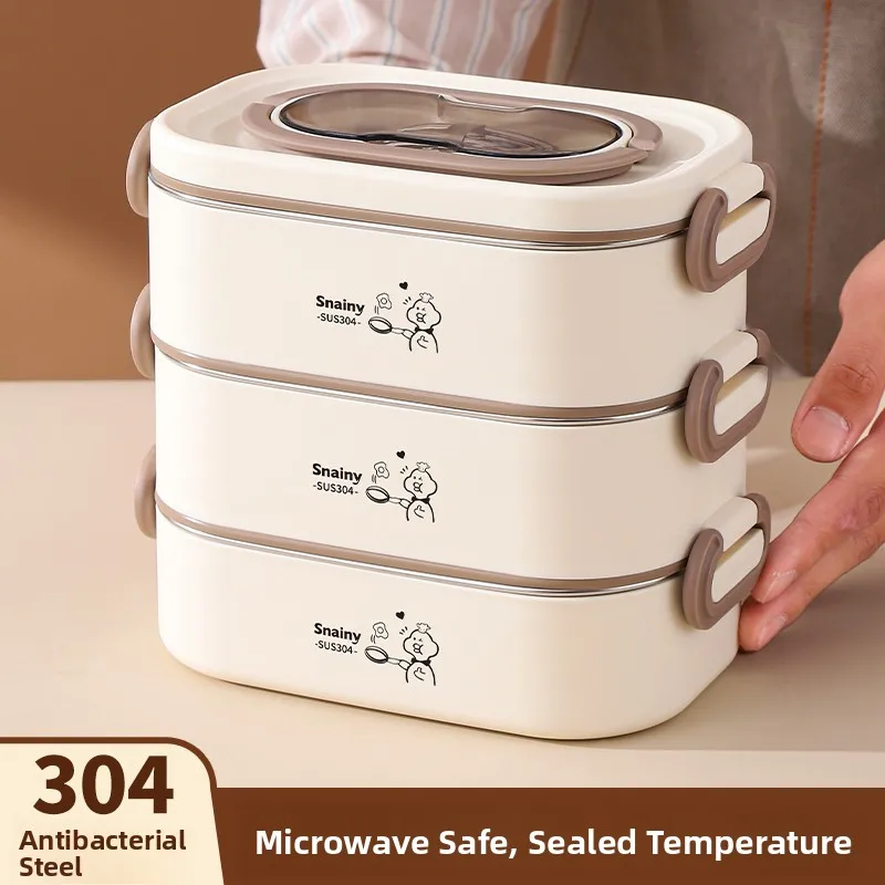 Large Capacity Thermal Lunch Box Microwave Heating for Office Workers Students New 2025 Stainless Steel 3 Layer Lunch Box
Large Capacity Thermal Lunch Box Microwave Heating for Office Workers Students New 2025 Stainless Steel 3 Layer Lunch Box