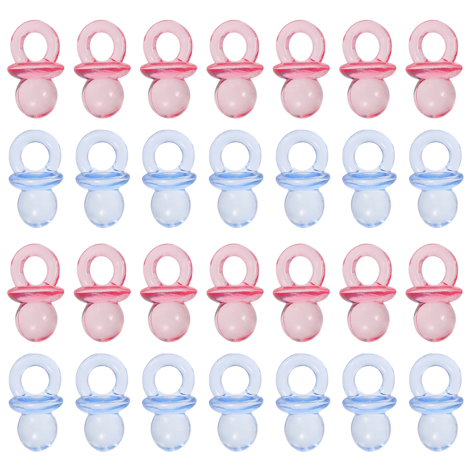 100pcs Acrylic Pacifiers for Baby Shower Favors Clear Baby Shower Pacifiers Gifts Plastic Necklace Decorations Boy
100pcs Acrylic Pacifiers for Baby Shower Favors Clear Baby Shower Pacifiers Gifts Plastic Necklace Decorations Boy