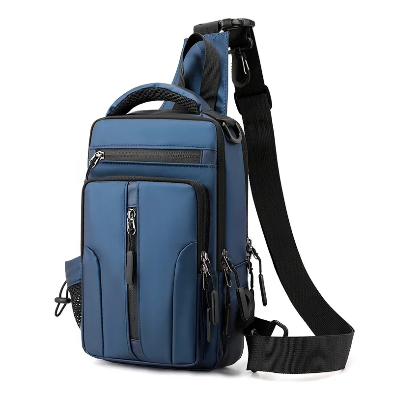Fashion Nylon Men Adjustable Straps Boys Chest Bags Students Zipper Daily Big Size Crossbody With Large Pockets Handbags Working
Fashion Nylon Men Adjustable Straps Boys Chest Bags Students Zipper Daily Big Size Crossbody With Large Pockets Handbags Working