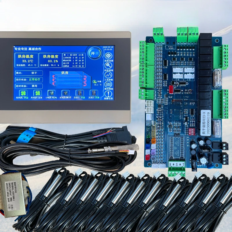 Air Energy Heat Pump Dryer Computer Board Wet Machine Controller Electronic Expansion Valve Control Touch Screen Accessories
Air Energy Heat Pump Dryer Computer Board Wet Machine Controller Electronic Expansion Valve Control Touch Screen Accessories
