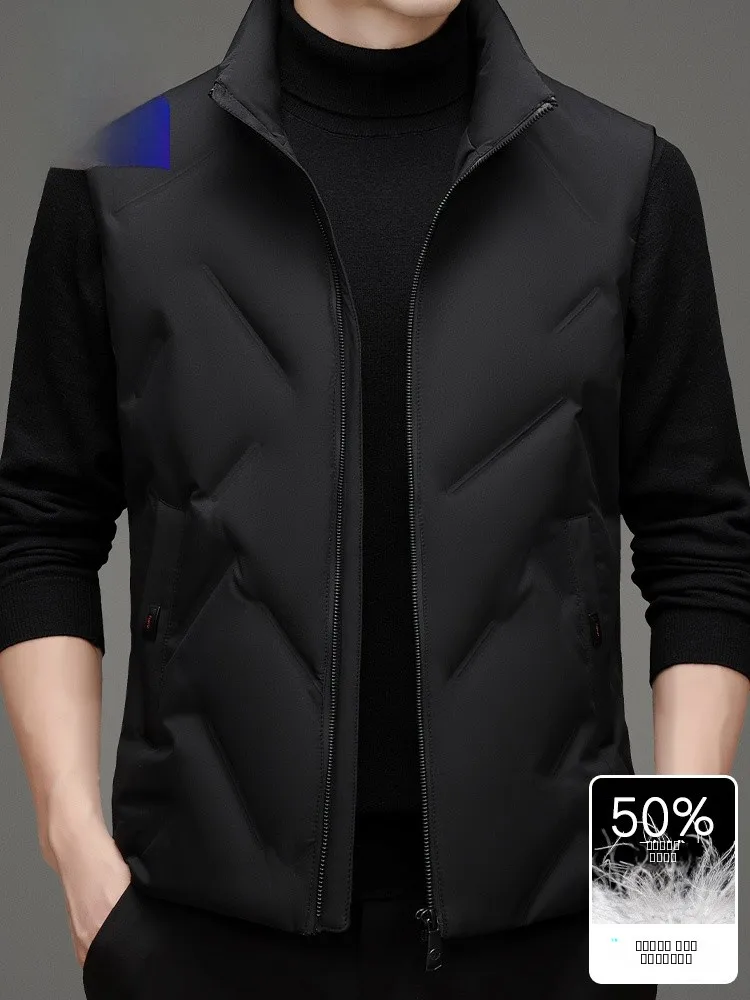 Мужской повседневный пуховый жилет Rn: модный, теплый, высококачественный, трендовый, осенне-зимний, новый, из полиэфирного волокна, для бизнеса...
Мужской повседневный пуховый жилет Rn: модный, теплый, высококачественный, трендовый, осенне-зимний, новый, из полиэфирного волокна, для бизнеса...