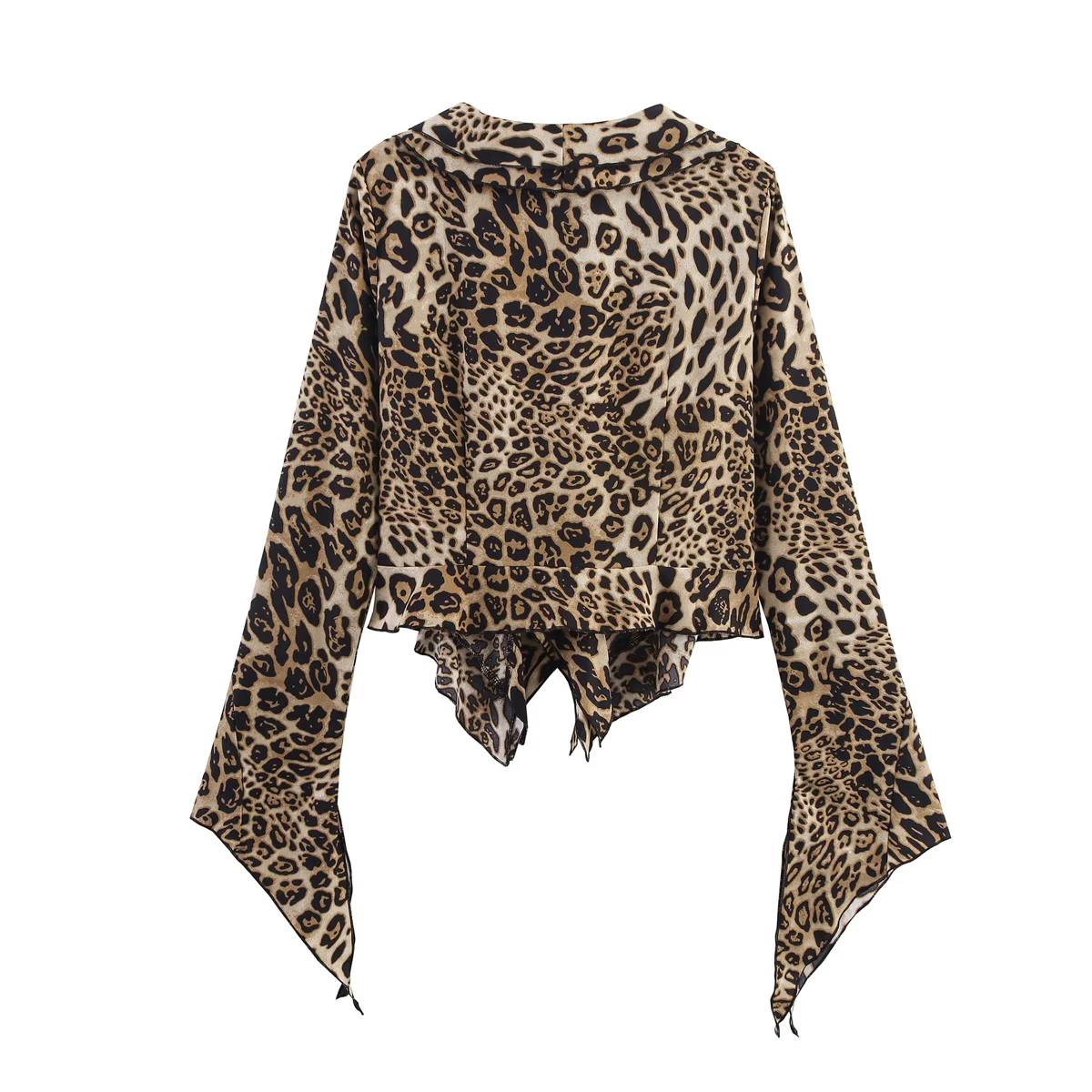 Topenomi Leopard Printed Flared Sleeve Shirt Women 2025 Autumn V Neck Bandage Slim Fit Waist Crop Top Fashion Versatile Blouse
Topenomi Leopard Printed Flared Sleeve Shirt Women 2025 Autumn V Neck Bandage Slim Fit Waist Crop Top Fashion Versatile Blouse