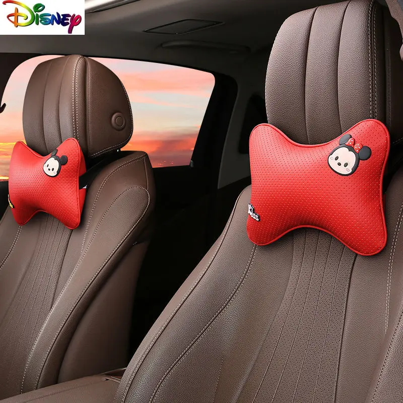 Disney Car Neck Protection Comfortable Headrest for Women, High Quality Leather Cartoon Mickey Car Seat Cushion Accessories
Disney Car Neck Protection Comfortable Headrest for Women, High Quality Leather Cartoon Mickey Car Seat Cushion Accessories