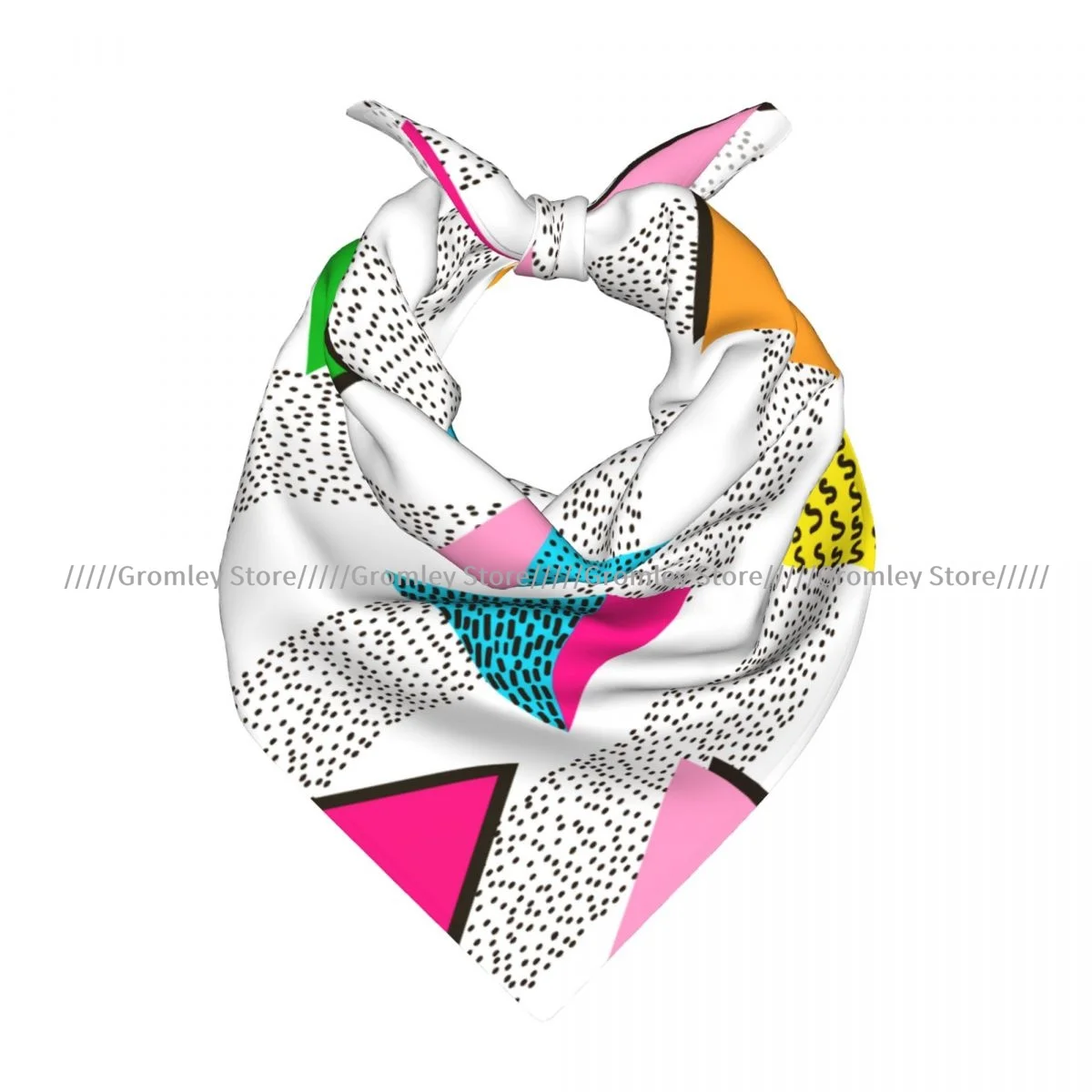 Colorful Geometric Bright 80'S 90'S Pattern Square Bandana Outdoor Sports Headwear Scarf
Colorful Geometric Bright 80'S 90'S Pattern Square Bandana Outdoor Sports Headwear Scarf