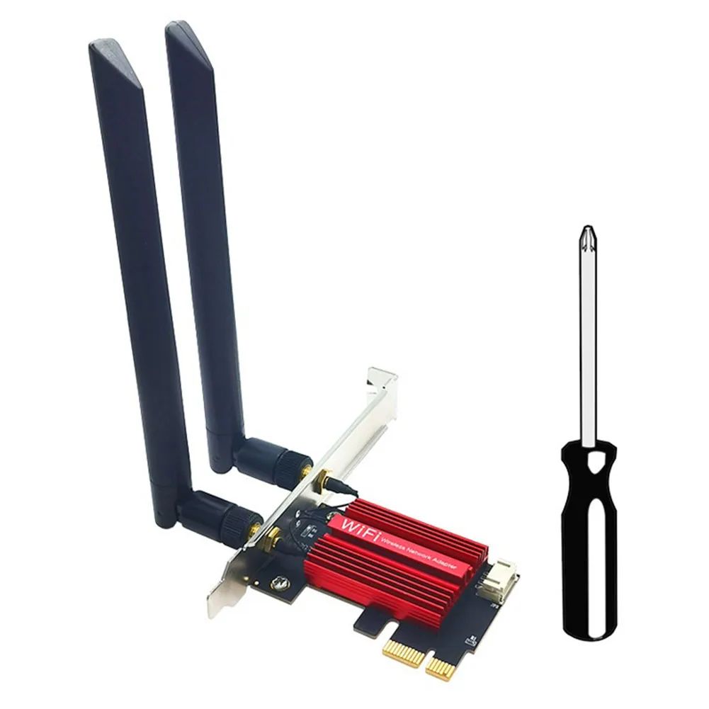 ABEP-WiFi 7 BE200 Pro Pcie Wireless Network Adapter BT5.4 Tri Band 2.4G/5G/6GHz Wireless BE200 WiFi Card for Win11 Linux
ABEP-WiFi 7 BE200 Pro Pcie Wireless Network Adapter BT5.4 Tri Band 2.4G/5G/6GHz Wireless BE200 WiFi Card for Win11 Linux