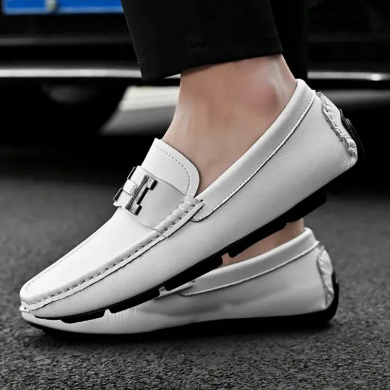 Men's Casual Fashion Genuine Leather Loafers Moccasins Slip-On Driving Shoes Male Flats Comfort Footwear
Men's Casual Fashion Genuine Leather Loafers Moccasins Slip-On Driving Shoes Male Flats Comfort Footwear