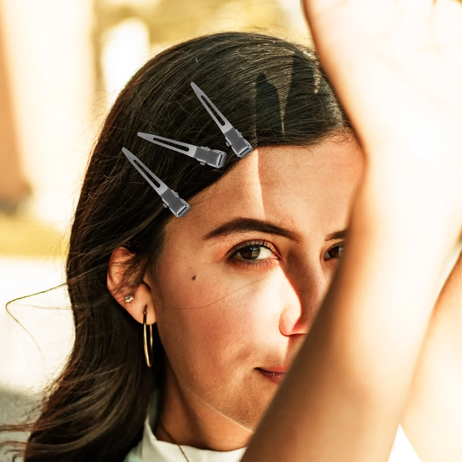 50Pcs 45Mm Nickel Plated Metal Alligator Clips Smooth Surface Rust Resistant DIY Hair Accessories Women Girls Salon Home Use
50Pcs 45Mm Nickel Plated Metal Alligator Clips Smooth Surface Rust Resistant DIY Hair Accessories Women Girls Salon Home Use