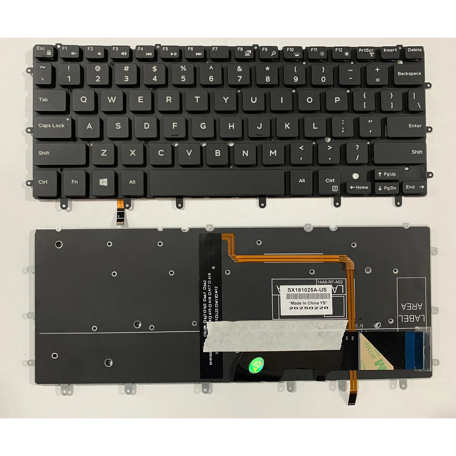 Laptop keyboard US Layout for Dell XPS 13 9343 9350 9360 Inspiron 7348 7352
Laptop keyboard US Layout for Dell XPS 13 9343 9350 9360 Inspiron 7348 7352