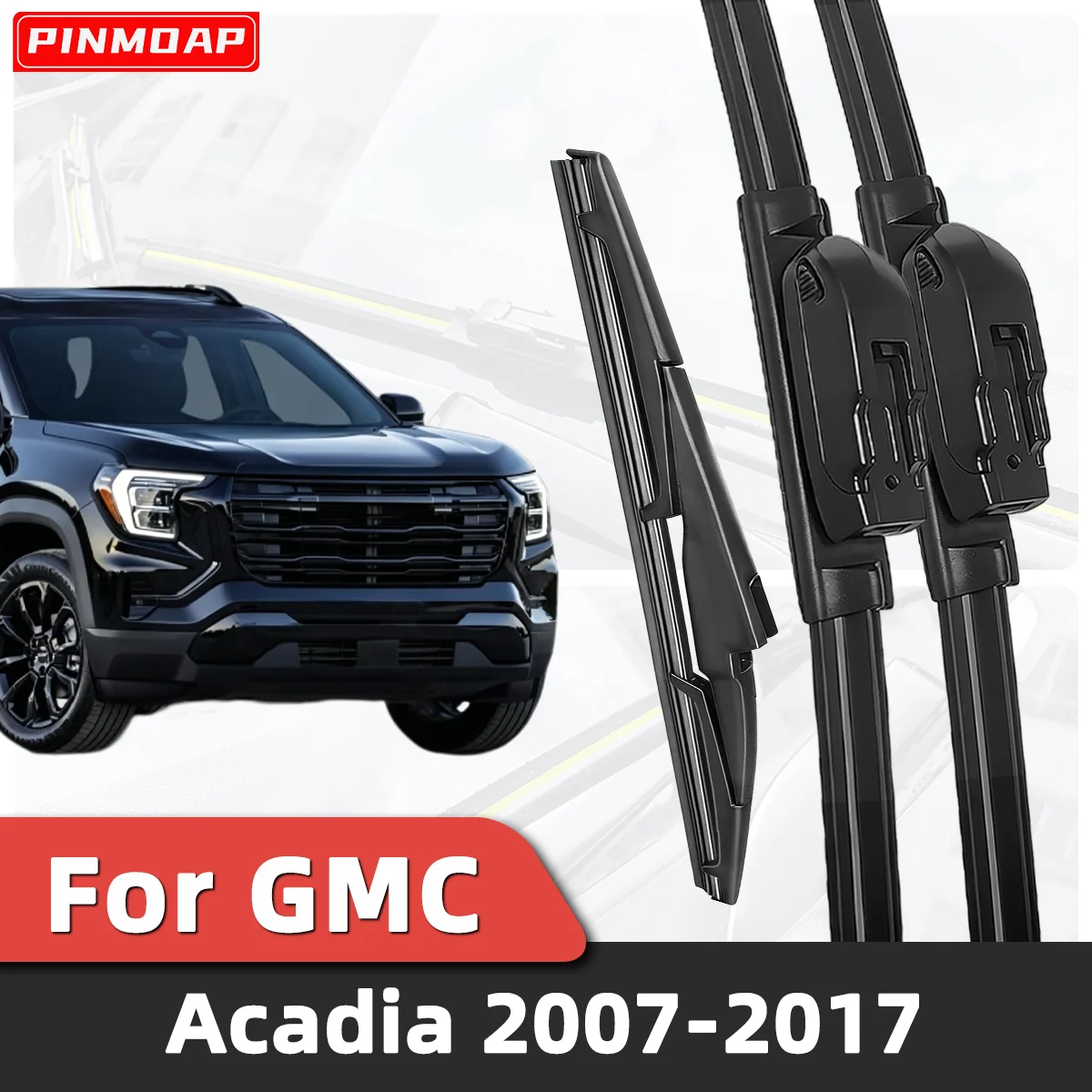 3PCS Front Rear Wiper Blades Fit For GMC Acadia 2007-2017 Car Premium Quiet Streak-Free Long Lasting Auto Accessories 2016 2015
3PCS Front Rear Wiper Blades Fit For GMC Acadia 2007-2017 Car Premium Quiet Streak-Free Long Lasting Auto Accessories 2016 2015
