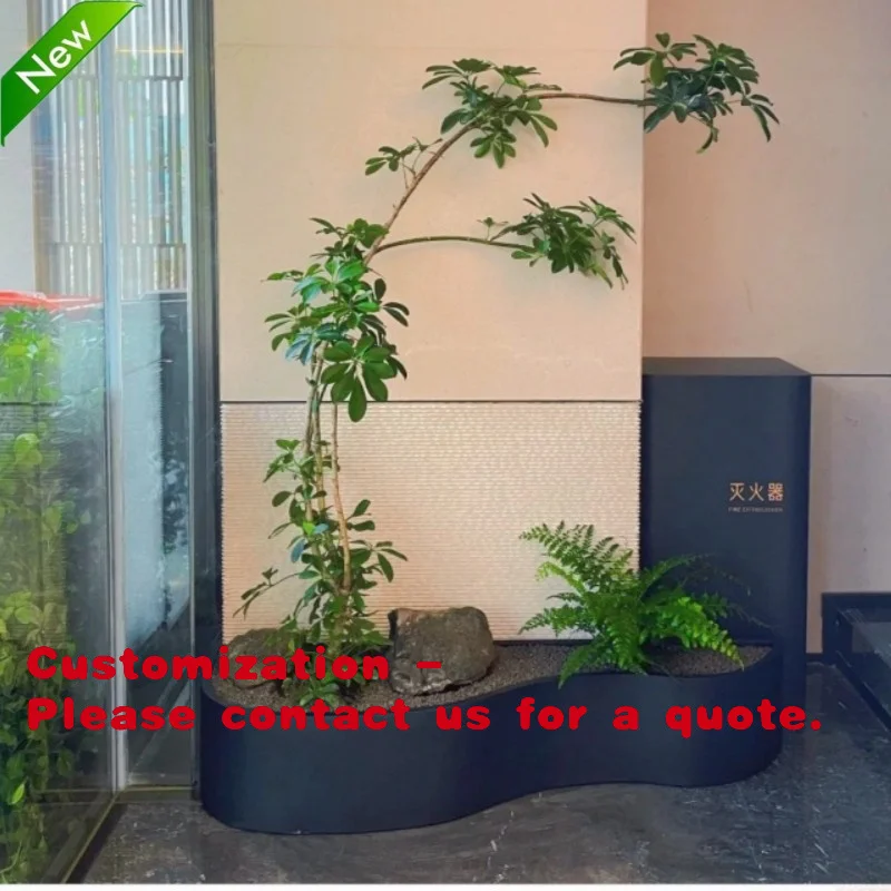 Customize.Indoor Irregular Flower Box Balcony Stainless Steel Shaped Flower Bed Courtyard Curved Flower Pot Landscaping
Customize.Indoor Irregular Flower Box Balcony Stainless Steel Shaped Flower Bed Courtyard Curved Flower Pot Landscaping