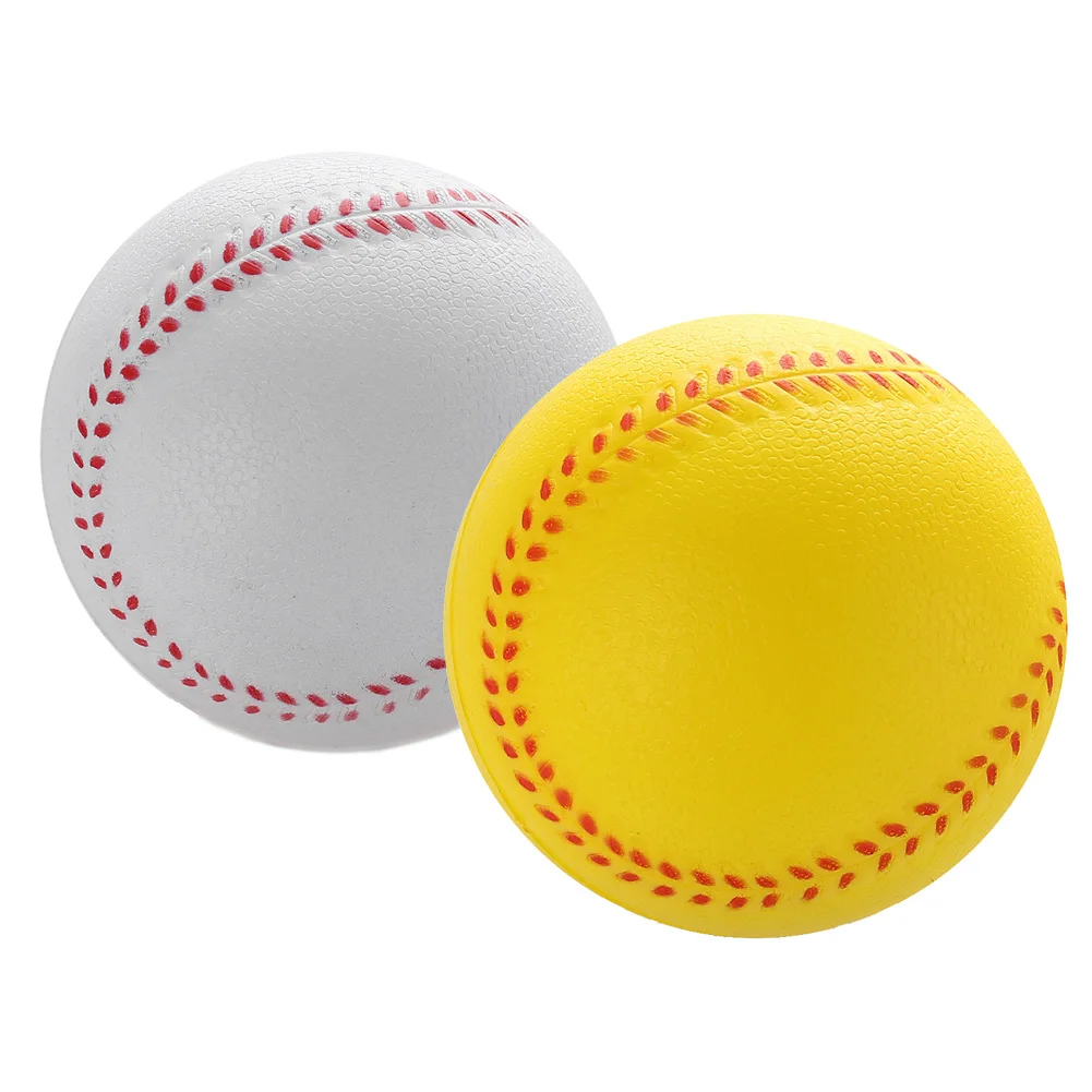

Foam-Filled Training Baseball Skill Development Enjoyment Level Up Your Game Soft Elastic PU Baseball Softball Safe Outdoor Play
