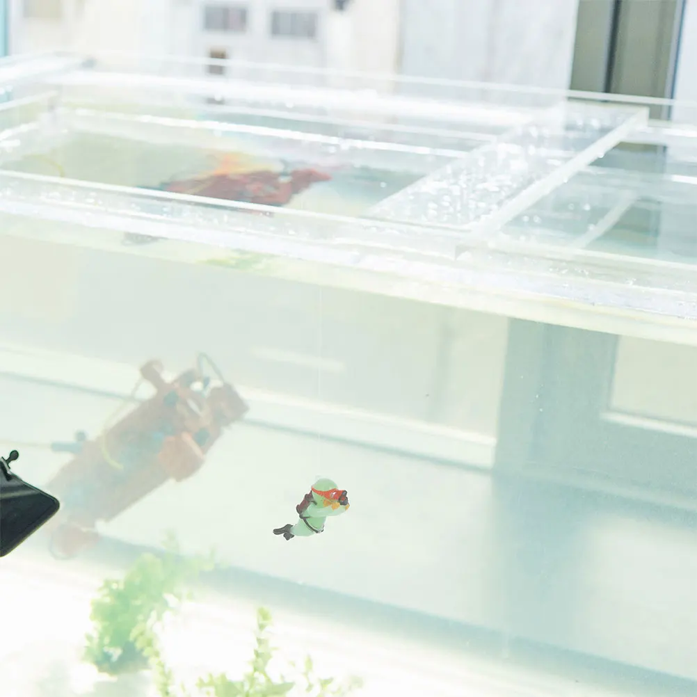 2 Pcs Diver Ornaments Floating Decor Aquarium Accessories Safe Material Fish Tank Toy Unique Design Smooth Finish Versatile Use
2 Pcs Diver Ornaments Floating Decor Aquarium Accessories Safe Material Fish Tank Toy Unique Design Smooth Finish Versatile Use