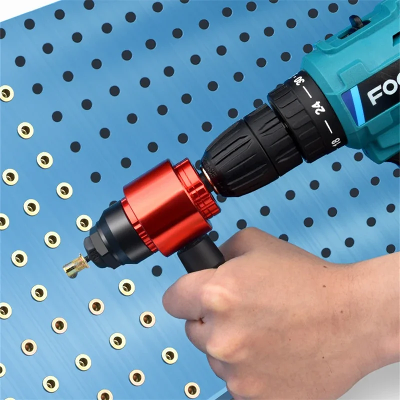 For Electric Drill/Hand Wrench M3~M8 Electric Rivet Gun Rivet Nut Gun Drill Bit Adapter Insert Nut Pull Riveting Tool
For Electric Drill/Hand Wrench M3~M8 Electric Rivet Gun Rivet Nut Gun Drill Bit Adapter Insert Nut Pull Riveting Tool