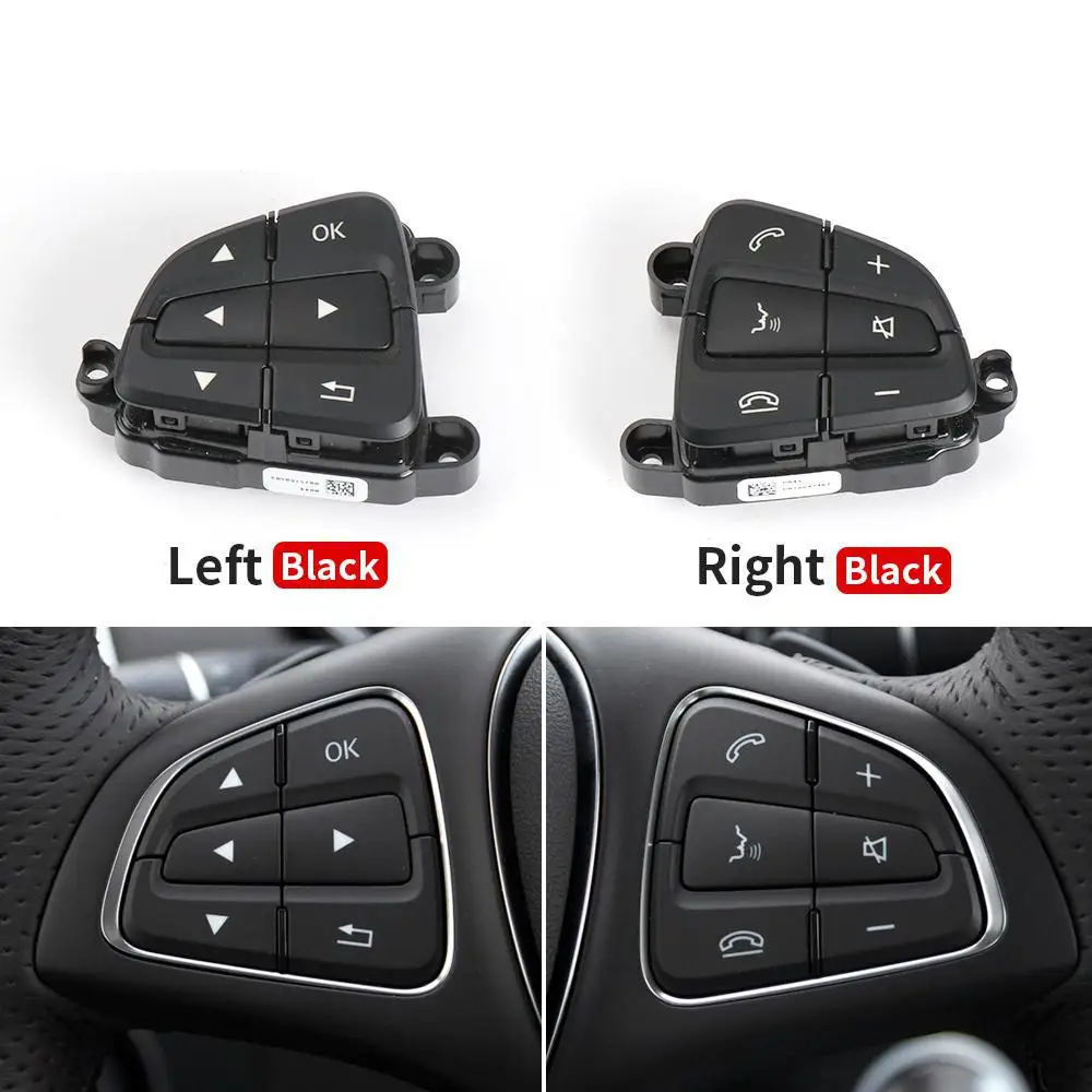 Car Steering Wheel Buttons Control Switch Cover For BENZ A B CLA CLS GLA GLS GLE Class W176 W246 W218 W172 W292 W166 A0999050600
Car Steering Wheel Buttons Control Switch Cover For BENZ A B CLA CLS GLA GLS GLE Class W176 W246 W218 W172 W292 W166 A0999050600