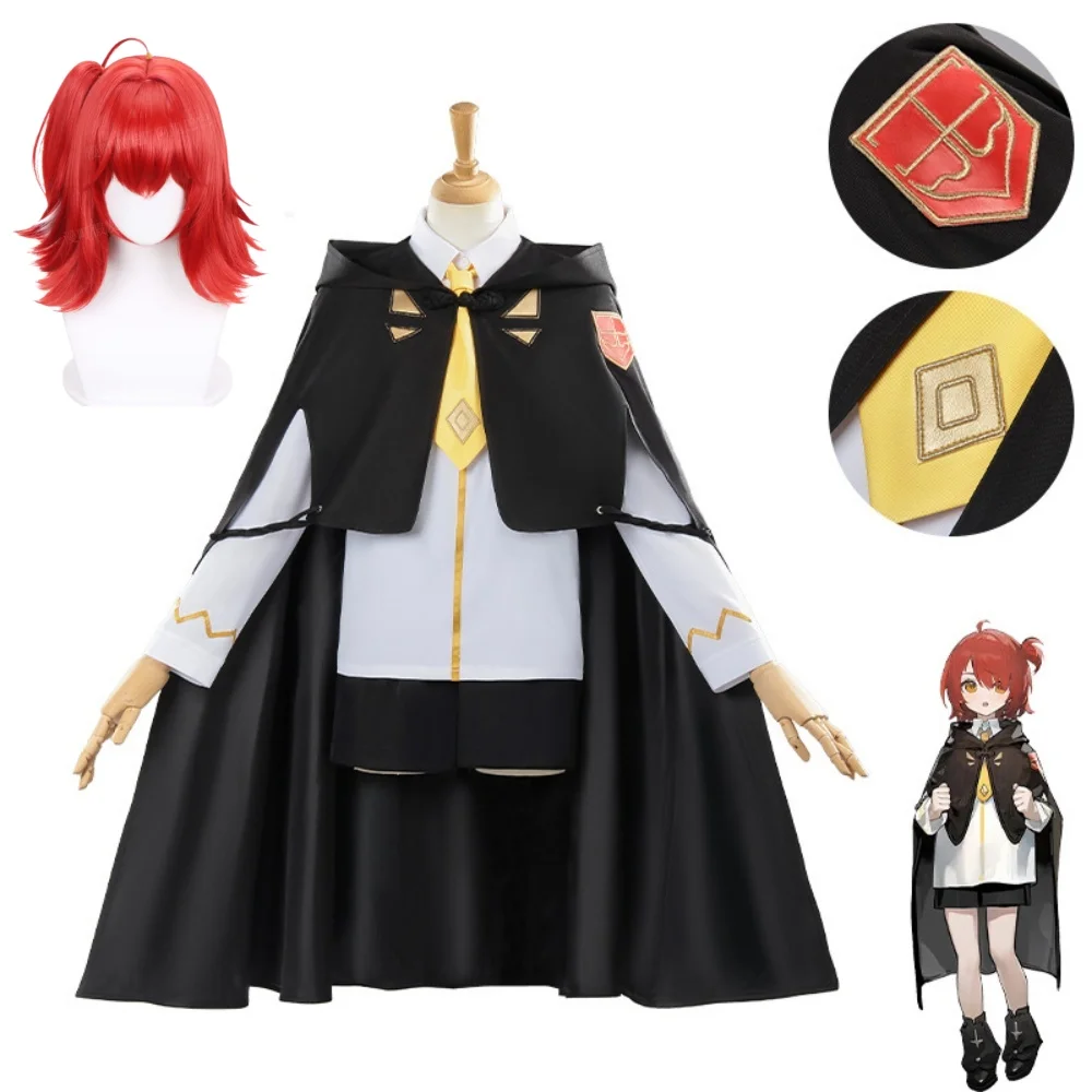Arknights Exusiai Cosplay Costume Full Set Penguin Logistics Uniform Angel Halo Wings Outfit For Women Halloween Comic Con
Arknights Exusiai Cosplay Costume Full Set Penguin Logistics Uniform Angel Halo Wings Outfit For Women Halloween Comic Con