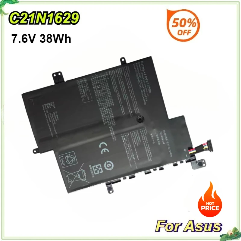 C21N1629 Laptop Battery for ASUS C223NA E203MAH E203MA E203N E203NA R207NA L203NA R203MA Replacement Battery 7.6V 38Wh Bateria
C21N1629 Laptop Battery for ASUS C223NA E203MAH E203MA E203N E203NA R207NA L203NA R203MA Replacement Battery 7.6V 38Wh Bateria