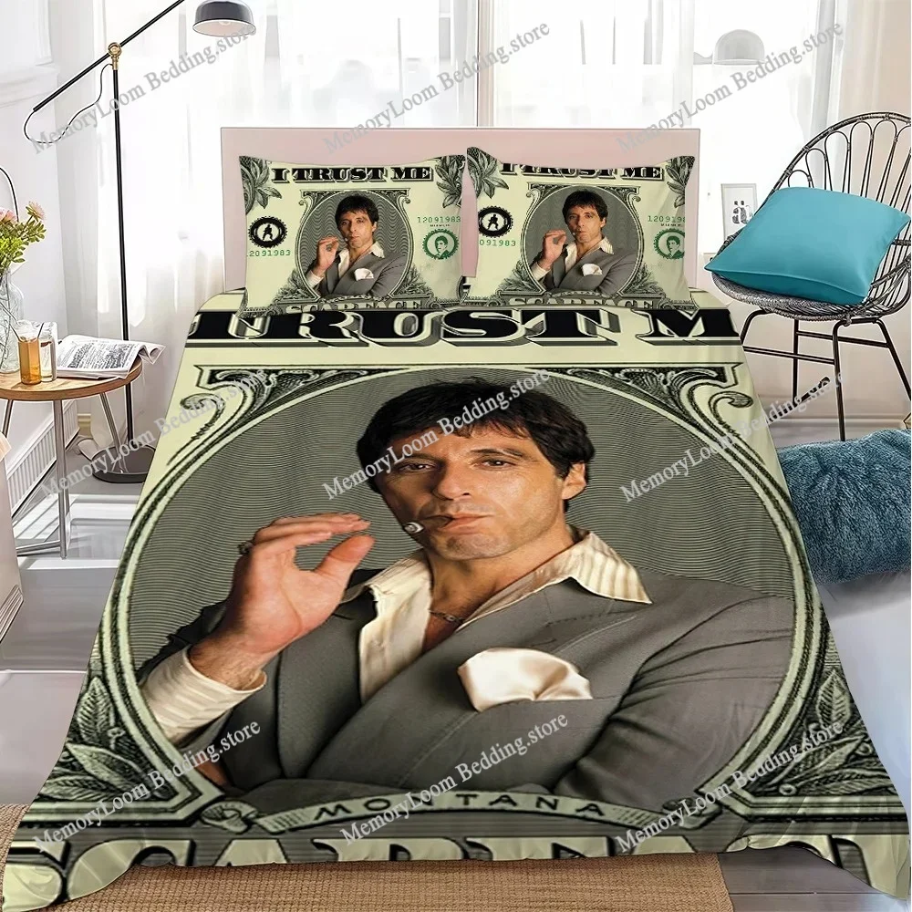 Classic Film S-Scarface Duvet Cover Set Home Style Bedding Soft Laundry Cotton Bed Four Seasons Student Dormitory Luxury Gift963
Classic Film S-Scarface Duvet Cover Set Home Style Bedding Soft Laundry Cotton Bed Four Seasons Student Dormitory Luxury Gift963