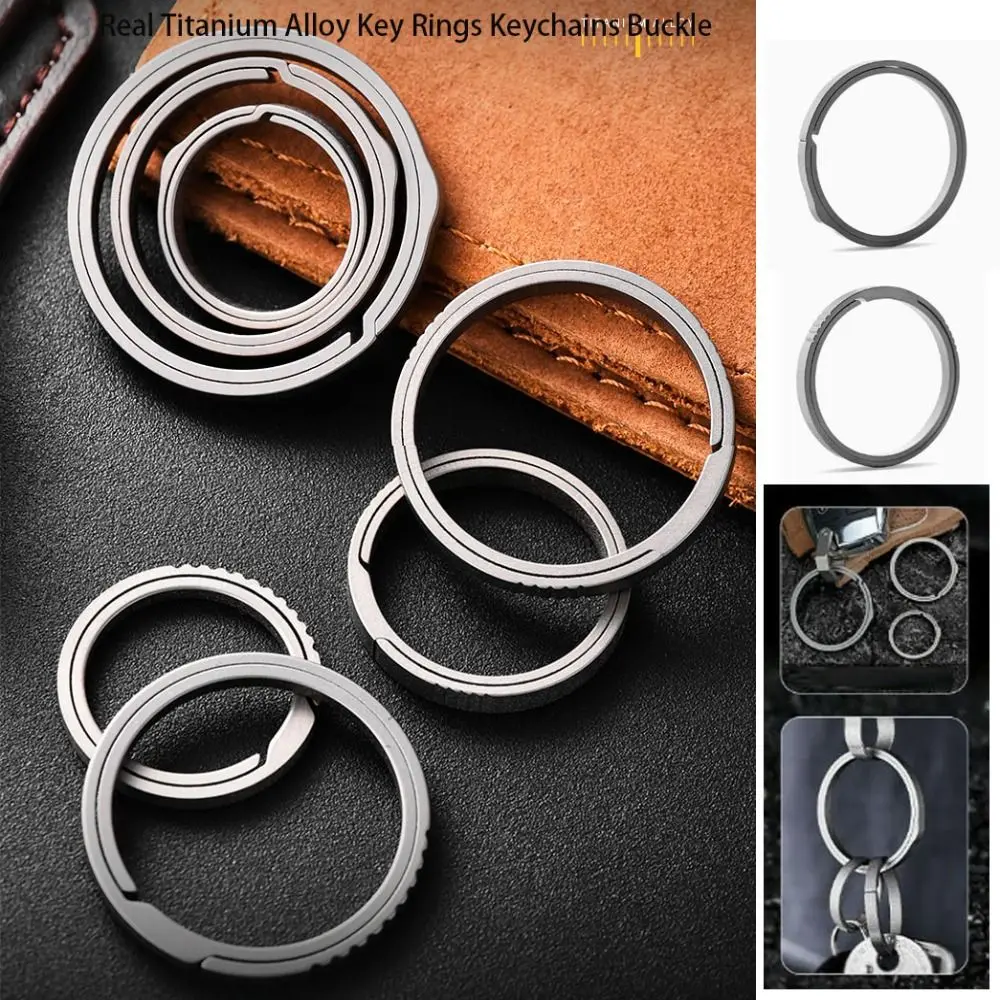 Real Key Rings Titanium Alloy Super Lightweight Titanium Alloy KeyRings Keychains Buckle Pendant Male Creativity Gift
Real Key Rings Titanium Alloy Super Lightweight Titanium Alloy KeyRings Keychains Buckle Pendant Male Creativity Gift