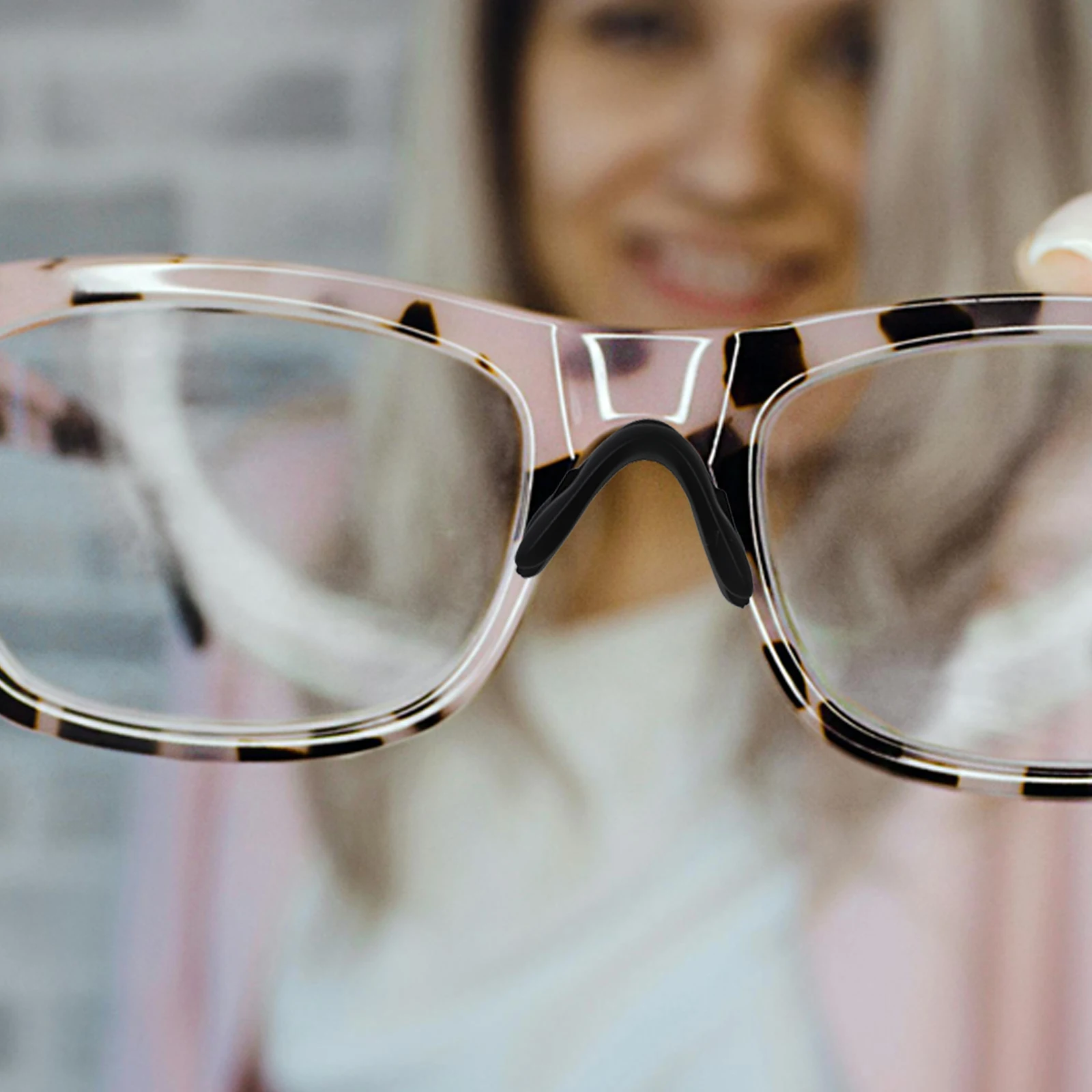 Universal Nose Pads Replacement For Sunglasses Silicone Eyeglass Bridge Support Anti-Slip Rubber Nose Stickers Glasses
Universal Nose Pads Replacement For Sunglasses Silicone Eyeglass Bridge Support Anti-Slip Rubber Nose Stickers Glasses