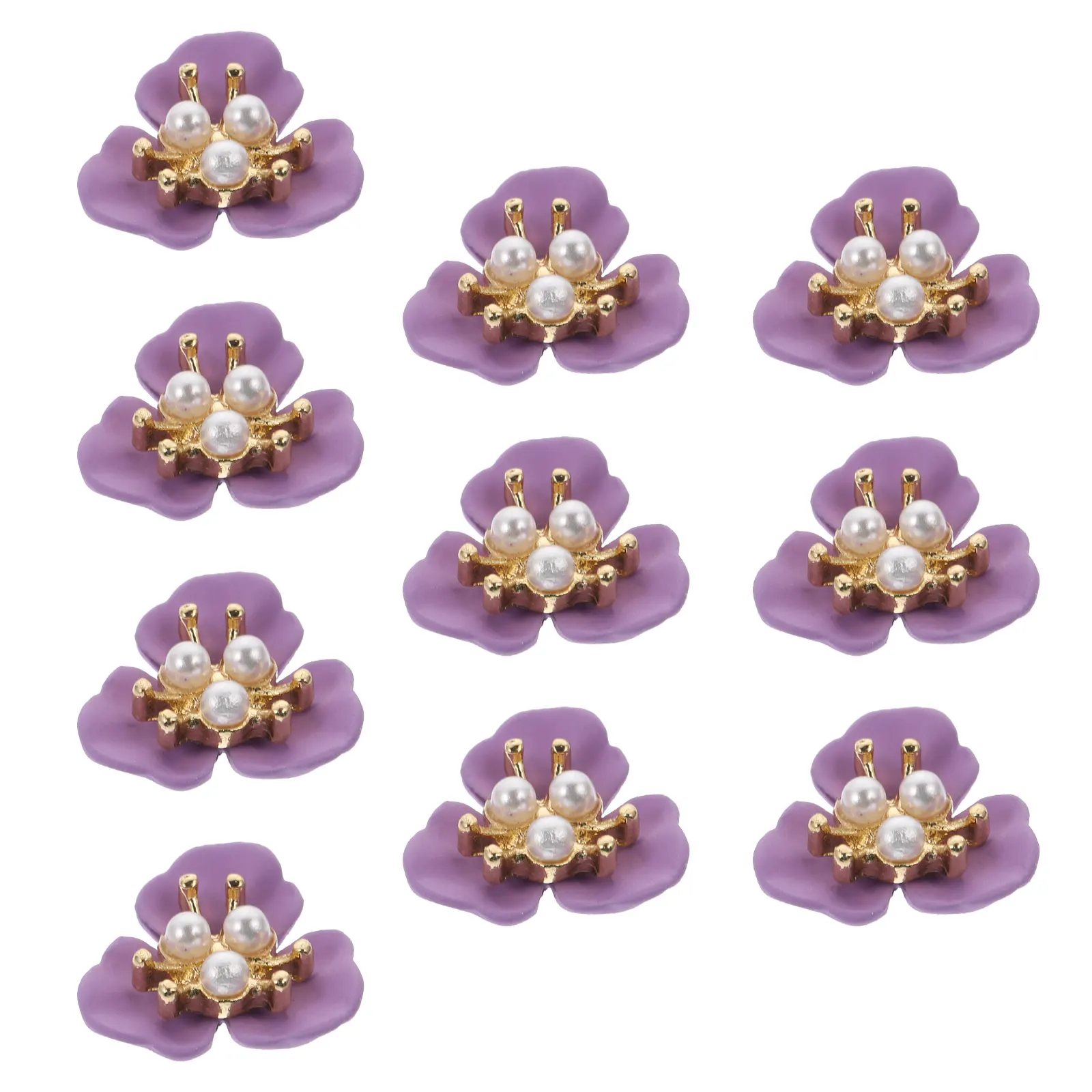 10 Pcs Pearl Nail Decor Accessories Stylish DIY Manicure Retro Purple Flower naments Beautiful Supplies Nail Stickers
10 Pcs Pearl Nail Decor Accessories Stylish DIY Manicure Retro Purple Flower naments Beautiful Supplies Nail Stickers