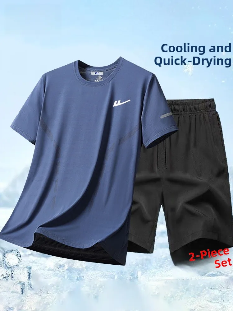 Летний спортивный костюм Warrior New Qui Dry для мужчин: модный повседневный универсальный комплект из футболки и шорт (два предмета)
Летний спортивный костюм Warrior New Qui Dry для мужчин: модный повседневный универсальный комплект из футболки и шорт (два предмета)