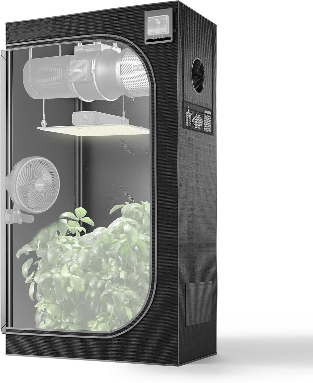 AC Infinity CLOUDLAB 632 Advance Grow Tent, 36”x24”x72” Thickest 1 in. Poles, Highest Density 2000D Diamond Mylar Canvas
AC Infinity CLOUDLAB 632 Advance Grow Tent, 36”x24”x72” Thickest 1 in. Poles, Highest Density 2000D Diamond Mylar Canvas