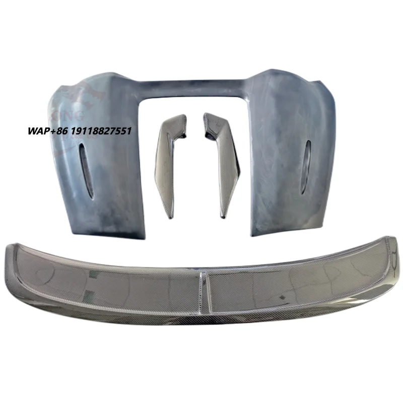 High Quality Half Carbon Fiber Rear Spoiler Wing for 718 Boxster Cayman Convertible Version
High Quality Half Carbon Fiber Rear Spoiler Wing for 718 Boxster Cayman Convertible Version