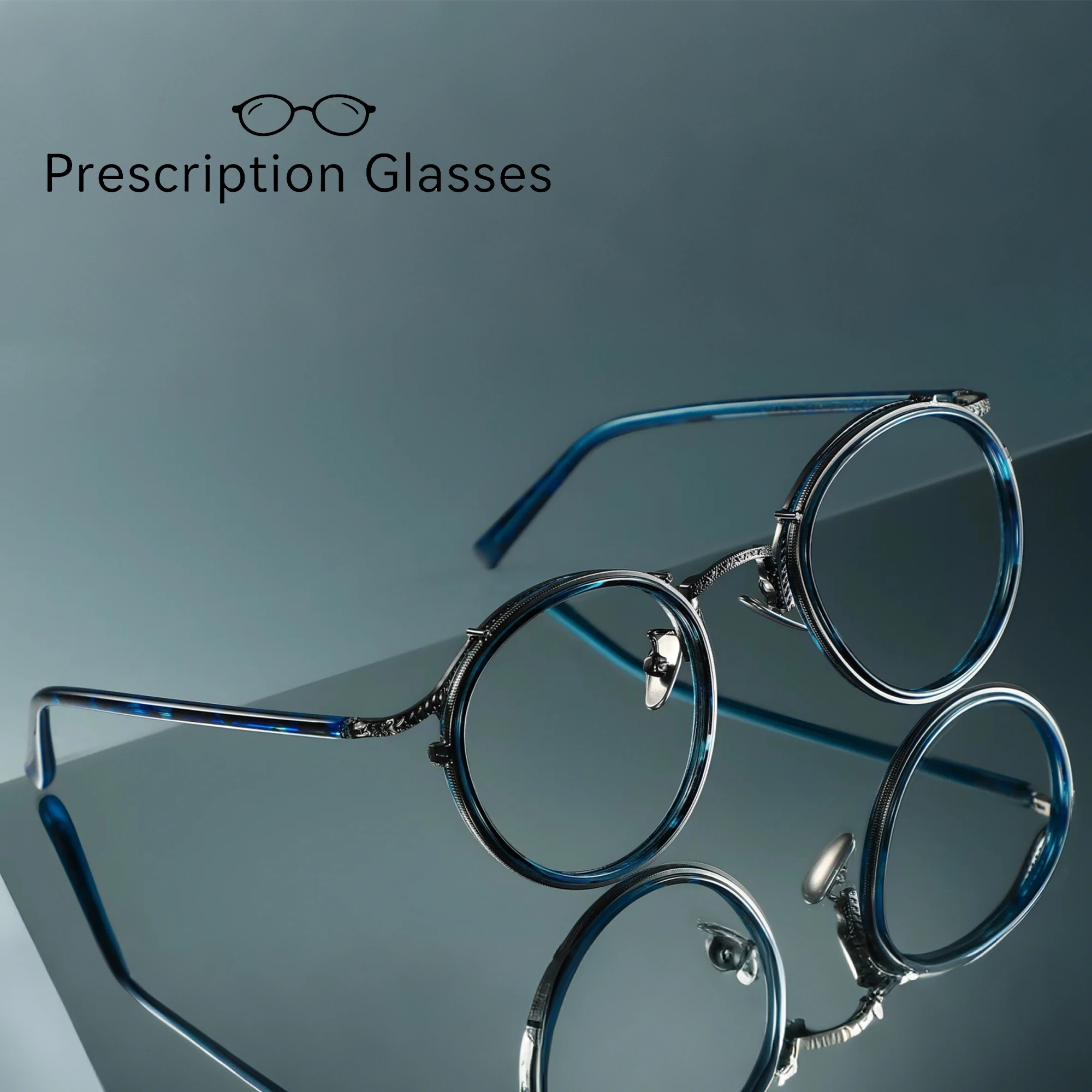 Fytoo Round Fashion Glasses Custom Prescription Blue Light Protective Luxury Designer Frame Optical With Formula N044LDM
Fytoo Round Fashion Glasses Custom Prescription Blue Light Protective Luxury Designer Frame Optical With Formula N044LDM