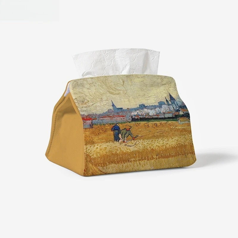 Vintage Hand Painted Oil Painting Tissue Box, Luxury Decorative Paper Holder for Living Room Coffee Table Dining Room
Vintage Hand Painted Oil Painting Tissue Box, Luxury Decorative Paper Holder for Living Room Coffee Table Dining Room