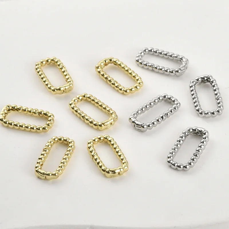 Медная пряжка-застежка прямоугольной формы под 14-каратное золото для браслетов и ожерелий ручной работы, аксессуары для рукоделия
Медная пряжка-застежка прямоугольной формы под 14-каратное золото для браслетов и ожерелий ручной работы, аксессуары для рукоделия