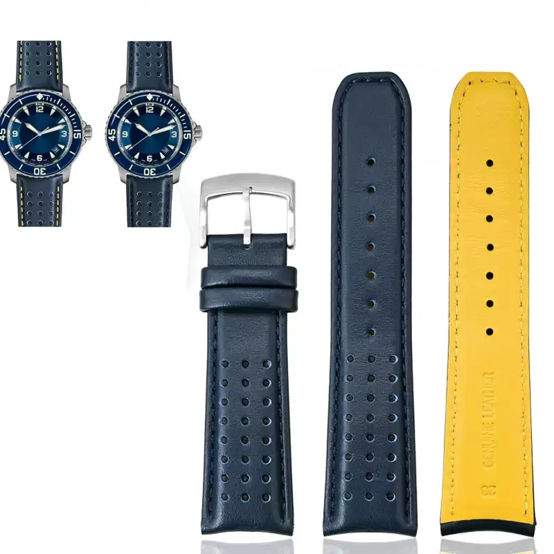 Genuine Leather Watch Strap for Citizen Watch Strap Blue Angel JY8078-52L Y8078-01L Second Generation Blue Angel Cowhide 22 23mm
Genuine Leather Watch Strap for Citizen Watch Strap Blue Angel JY8078-52L Y8078-01L Second Generation Blue Angel Cowhide 22 23mm