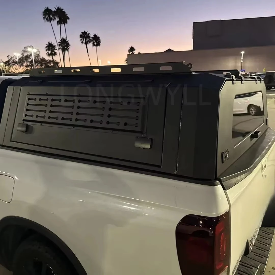 Изготовленный на заказ алюминиевый корпус грузовика с жестким верхом для Ridgeline, устойчивый к ржавчине навес пикапа
Изготовленный на заказ алюминиевый корпус грузовика с жестким верхом для Ridgeline, устойчивый к ржавчине навес пикапа