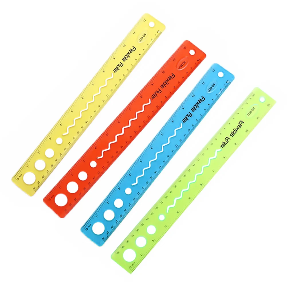4pcs 30CM Soft Ruler Drawing Tool Flexible Clear Kids Learning Classroom Rulers Portable Students Use Circle
4pcs 30CM Soft Ruler Drawing Tool Flexible Clear Kids Learning Classroom Rulers Portable Students Use Circle