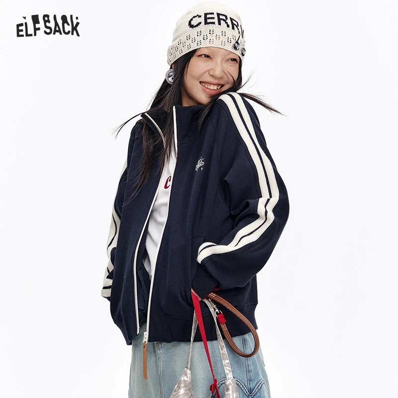 ELFSACK 2025 Spring New Arrivals Original embroidery lace patchwork jacket for women retro sports casual tops
ELFSACK 2025 Spring New Arrivals Original embroidery lace patchwork jacket for women retro sports casual tops