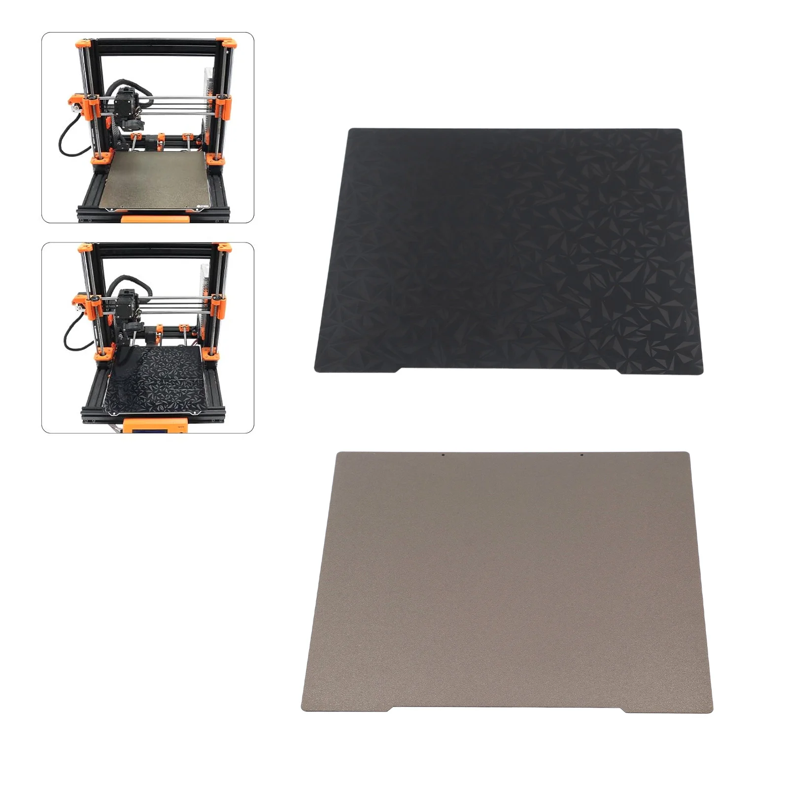 1Pc PEO PEI Build Plate 254x241mm Double Sided Diamond PEO Textured PEI Sheet 3D Printer Platform for MK3 MK3S MK4 MK2.5S
1Pc PEO PEI Build Plate 254x241mm Double Sided Diamond PEO Textured PEI Sheet 3D Printer Platform for MK3 MK3S MK4 MK2.5S