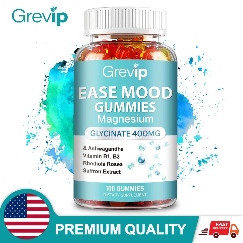 Ease Mood Gummies - Fall Asleep Quickly, Improve Sleep Quality, Reduce Stress, Helps Improve Mood and Calmness, Non-GMO
Ease Mood Gummies - Fall Asleep Quickly, Improve Sleep Quality, Reduce Stress, Helps Improve Mood and Calmness, Non-GMO