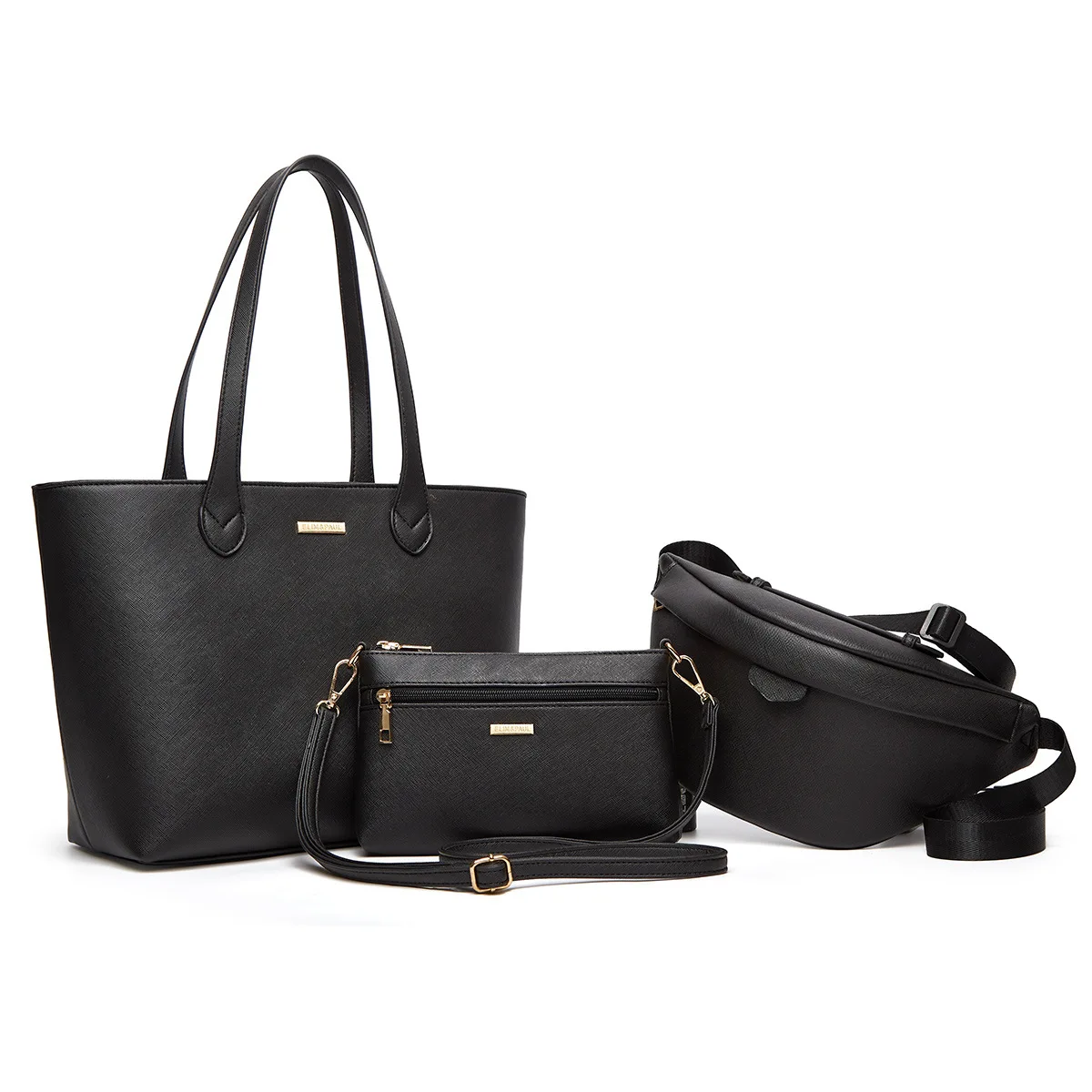 Three-piece Simple Women's Bag Large Capacity Fashion Tote Bag Cross Pattern With Handbags High Quality Waist Shoulder Bags
Three-piece Simple Women's Bag Large Capacity Fashion Tote Bag Cross Pattern With Handbags High Quality Waist Shoulder Bags