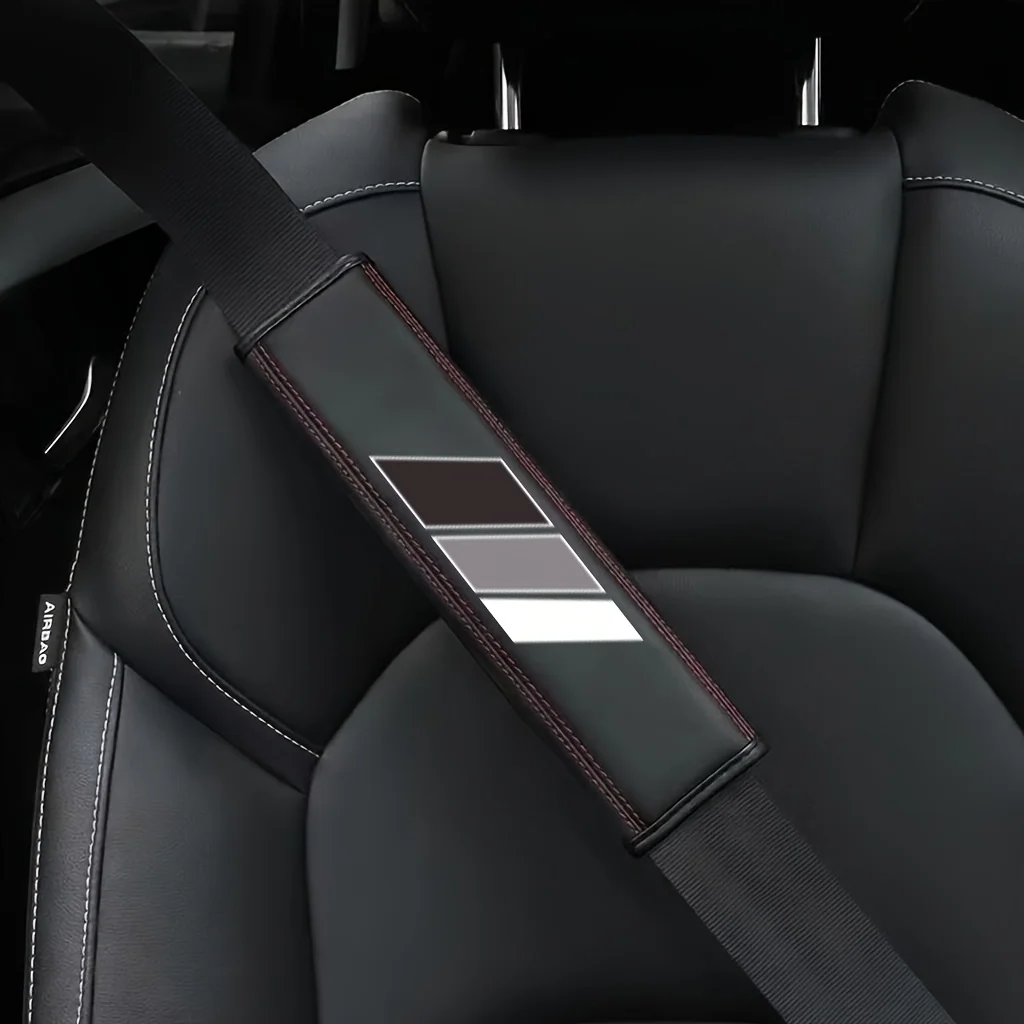 1pc Black White Gray Quiet Style Car Seat Belt Shoulder Pad, Soft Breathable Fabric for Daily Commuting Comfort
1pc Black White Gray Quiet Style Car Seat Belt Shoulder Pad, Soft Breathable Fabric for Daily Commuting Comfort